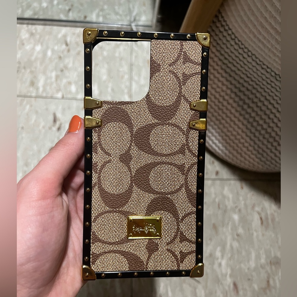 IPhone 13 pro max Coach phone case